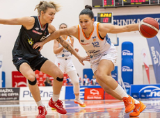 Основний тур жіночої баскетбольної ліги Orlen Basket Liga KObiet добігає кінця. Останнім суперником баскетболісток Enea AZS Politechnika Poznań у цій фазі змагань буде команда Isands Wichoś Jelenia Góra. фото: Enea AZS Politechnika Poznań/Конрад Чапрацький