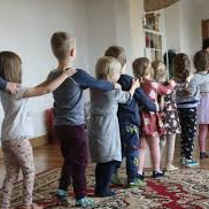 Na zdjęciu fragment warsztatów dla dzieci.