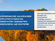 Kalendarium bezpłatnych szkoleń, warsztatów, doradztwa biznesowego i konferencji - październik 2025