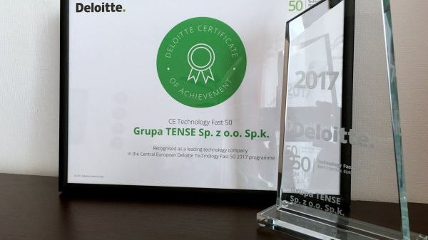 Grupa Tense nagroda - grafika artykułu