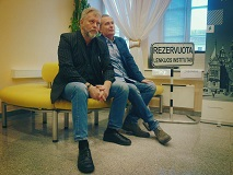 Rozmowa Litwina z Polakiem, czyli dialog dwóch autorów śreiego pokolenia - Herkusa Kunčiusa i Piotra Kępińskiegodn