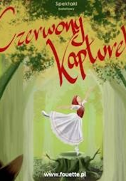 Tancerwczka w pointach pod drzewami.