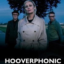 Baner promujący wydarzenie. Nazwa wydarzenia i zdjęcie artystów.