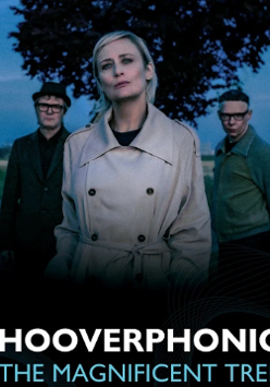 Baner promujący wydarzenie. Nazwa wydarzenia i zdjęcie artystów.