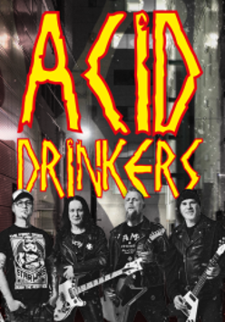 Baner promujący wydarzenie. Nazwa wydarzenia i zdjęcie artystów.