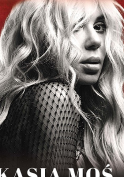 Baner promujący wydarzenie. Nazwa wydarzenia i zdjęcie artystki.