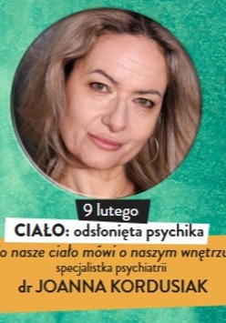 Baner z nazwą wydarzenia i datą. Zdjęcie Joanna Kordusiak.