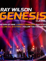 Baner z nazwą wydarzenia, zdjęcia osób artystycznych w sytuacjach scenicznych.