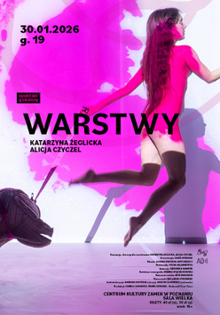 Baner promujący wydarzenie. Nazwa wydarzeania i zdjęcia osoby artystycznej.