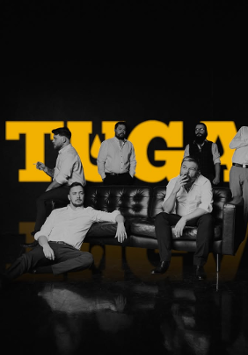 Baner promujący wydarzenie. Nazwa wydarzeania i zdjęcie osób artystycznych.