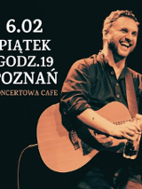 Baner promujący wydarzenie. Nazwa wydarzeania i zdjęcie osoby artystycznej.