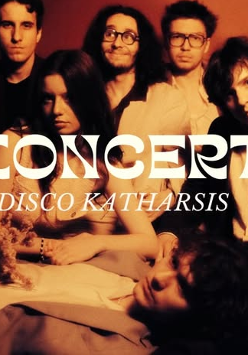 Baner promujący wydarzenie. Nazwa wydarzeania i zdjęcia osób artystycznych.