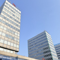 budynki Alfy na Świętym Marcinie