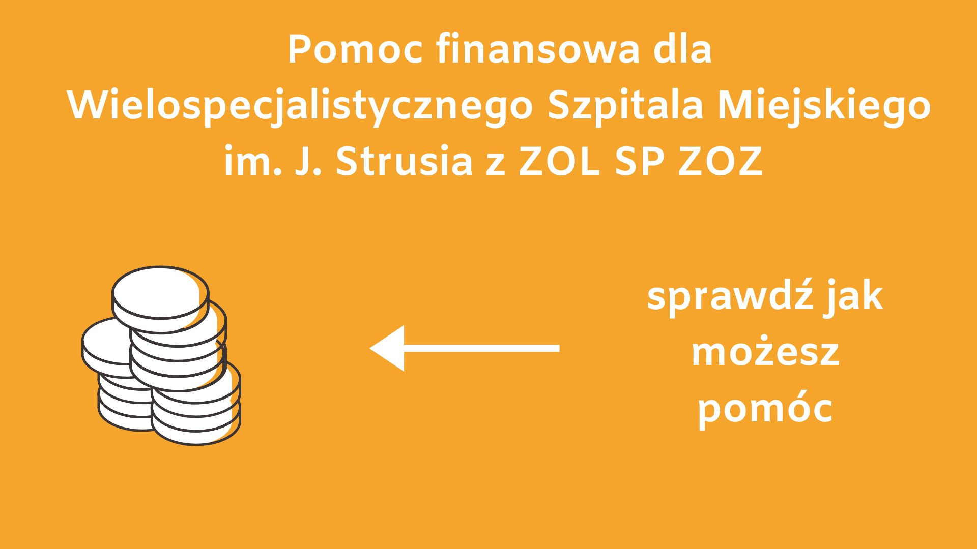 grafika pomoc finansowa dla szpitala