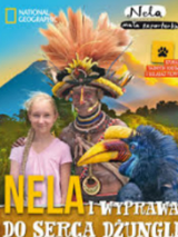 biała dziwczynka i tubylec w tradycyjnym stroju