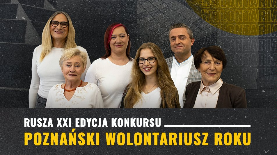 Ideą konkursu jest uhonorowanie dobroczynnej, społecznej działalności osób, które pracują nieodpłatnie na rzecz mieszkańców Poznania - grafika artykułu