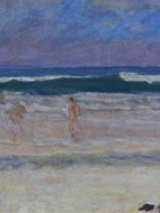 P. Bonnard, Plaża z kąpiącymi się, lata 30.-40. XX w.