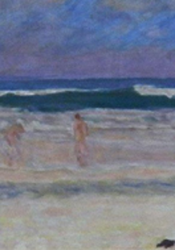 P. Bonnard, Plaża z kąpiącymi się, lata 30.-40. XX w.