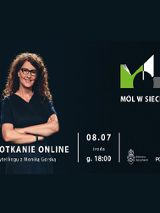 Plakat wydarzenia ze zdjęciem Moniki Górskiej