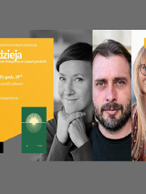 Plakat wydarzenia ze zdjęciem autorów