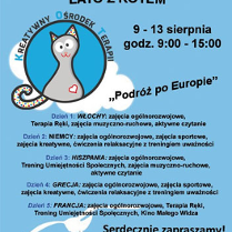 Kot w kole. Informacje, które są w tekście artykułu.