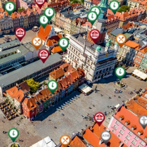 Poznań z lotu ptaka