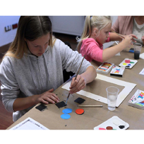 Dzieci w trakcie warsztatów