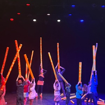 Na zdjęciu fragment przedstawienia.