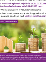 Baner wydarzenia:zarys domu, trzy strty bilonu.