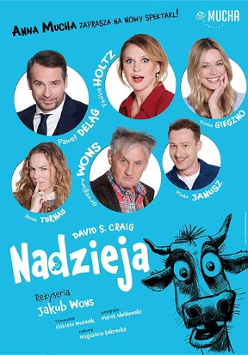 Baner promujący wydarzenie. Nazwa wydarzenia i zdjęcie artystów.