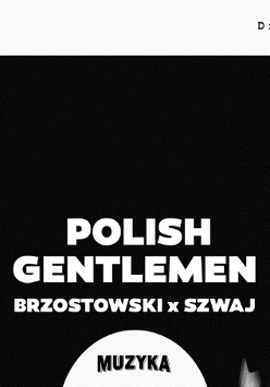 Baner promujący wydarzenie. Nazwa wydarzeania i zdjęcie osób artystycznych.