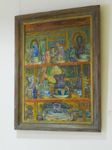 Fragment ekspozycji: Z. Waliszewski, Serwantka, 1931, depozyt prywatny, fot. S. Obst