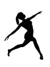 Postacie w pozach tanecznych