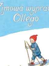 Ilustracja - Olli na nartach
