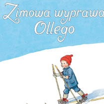 Ilustracja - Olli na nartach