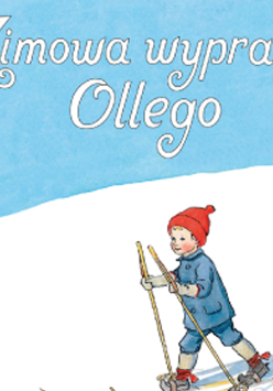 Ilustracja - Olli na nartach