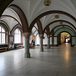 korytarz w szkole. Fot. I LO