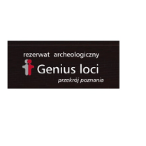 Napis: rezerwat archeologiczny Genius loci przekrój poznania