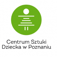 Zielone logo Centrum Sztuki Dziecka.