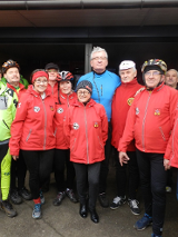 Noworoczne spotkanie rowerzystów