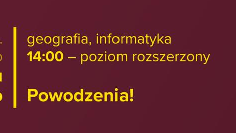 Arkusze do próbnego egzaminu maturalnego - geografia i informatyka - poziom rozszerzony
