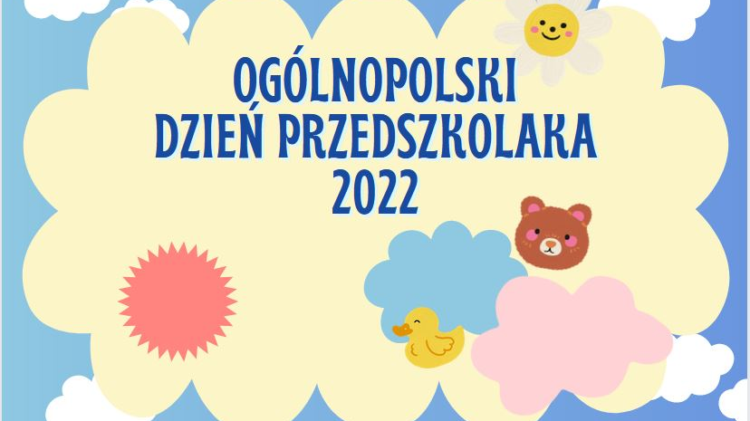 Ogólnopolski Dzień Przedszkolaka 2022 - grafika artykułu