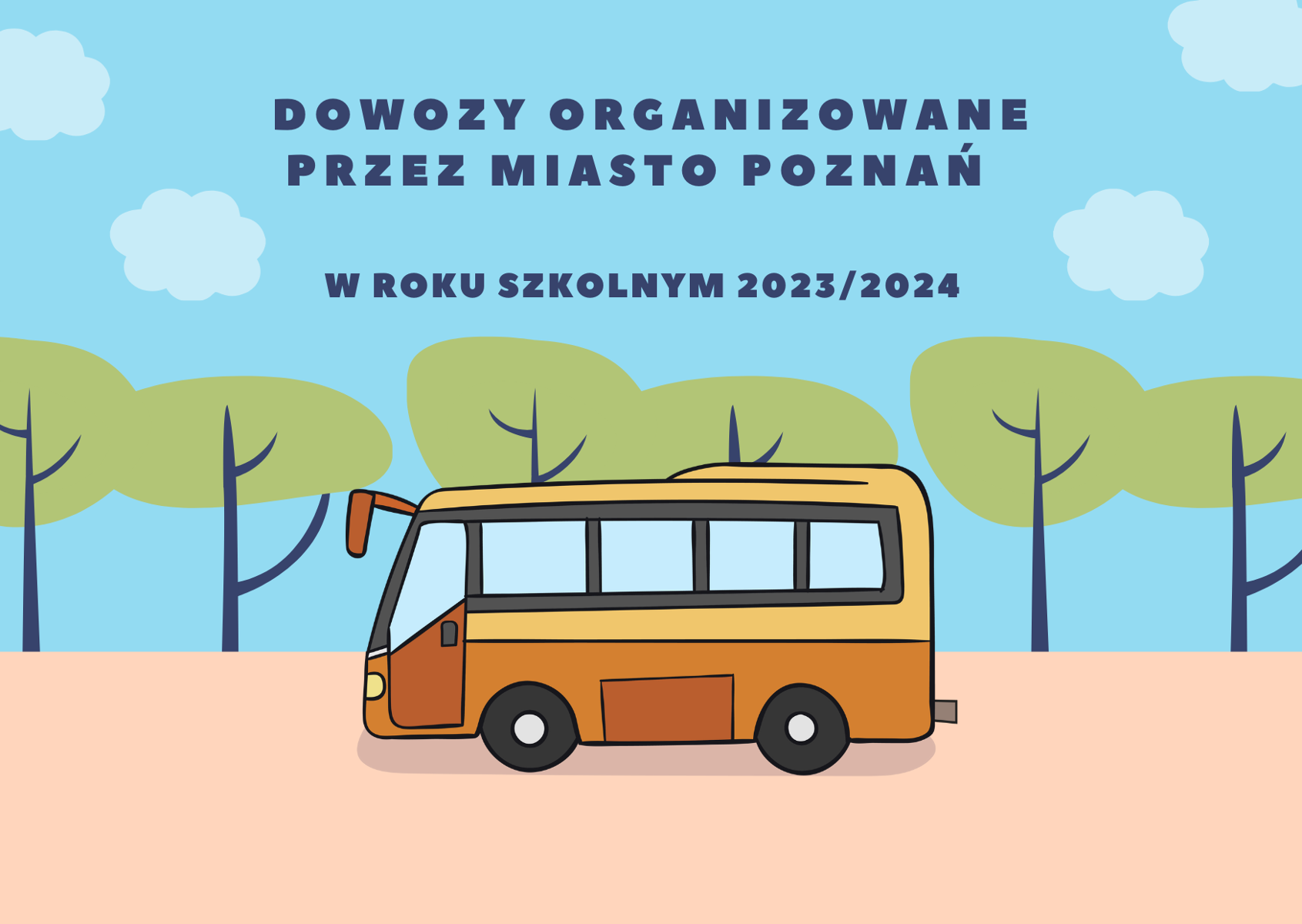 Dowozy organizowane przez Miasto Poznań w roku szkolnym 2023/2024 - grafika artykułu