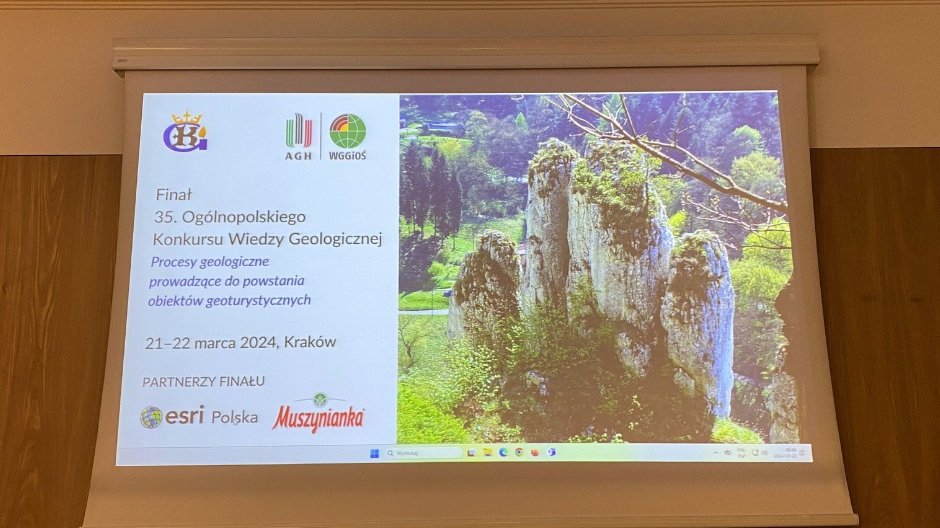 XXXV Ogólnopolski Konkurs Wiedzy Geologicznej