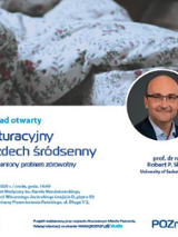 Plakat: Obturacyjny bezdech śródsenny.