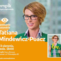plakat z Tatianą Mindewicz-Puacz