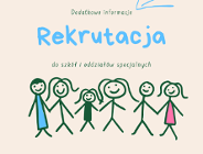 Rekrutacja do szkół i oddziałów specjalnych na rok szkolny 2024/2025