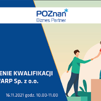 Wsparcie na otwarcie działalności gospodarczej oraz na podnoszenie kwalifikacji w ofercie WARP Sp. z o.o.