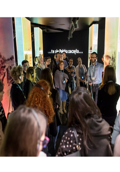 wycieczka w Bramie Poznania, fot. Ł. Gdak