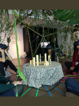 fot. Piotr Armianovski, Instalacja AYAHUASCA VR, IDFA, 2019